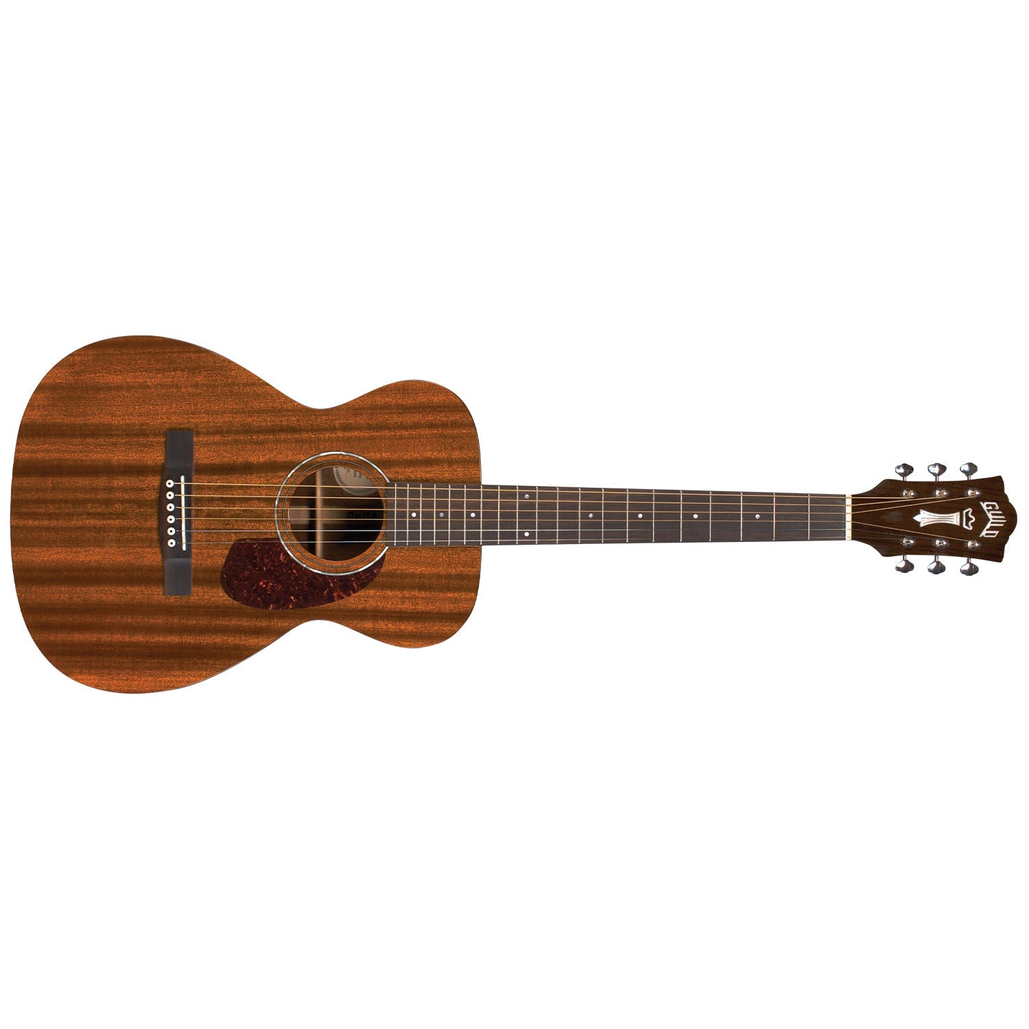 Guild M-120 Natural Acoustic Guitar, Rosewood Fretboard, All African Mahogany Body