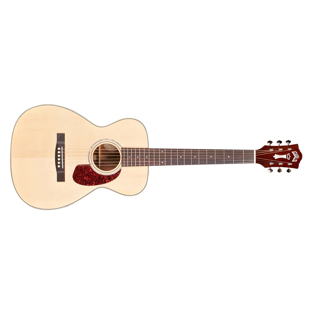 Guild M-140 Westerly Collection Concert Acoustic Guitar with Polyfoam Case - Natural