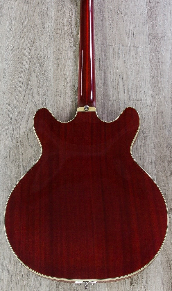 Guild Starfire IV Semi-Hollow Electric Guitar, Rosewood Fingerboard, Hardshell Case - Cherry Red (Open Box)