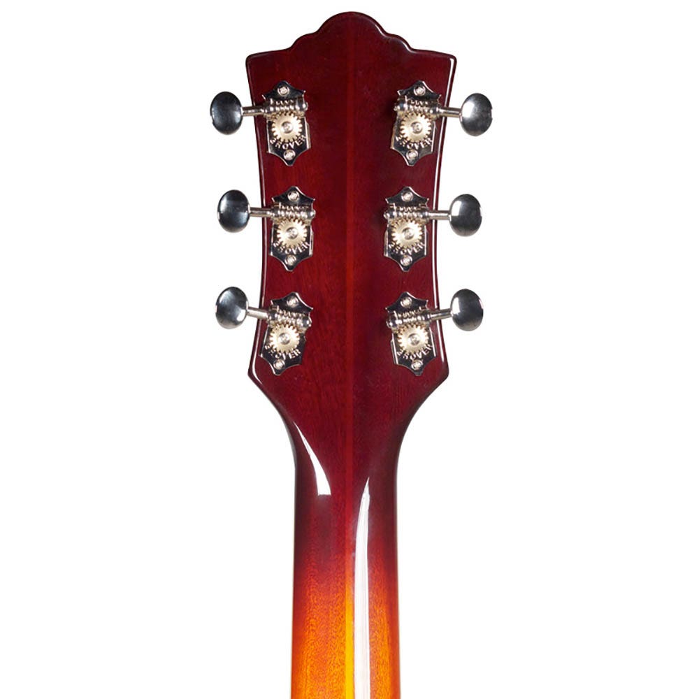 Guild Starfire IV ST Semi-Hollow Electric Guitar with Hard Case - Vintage Sunburst