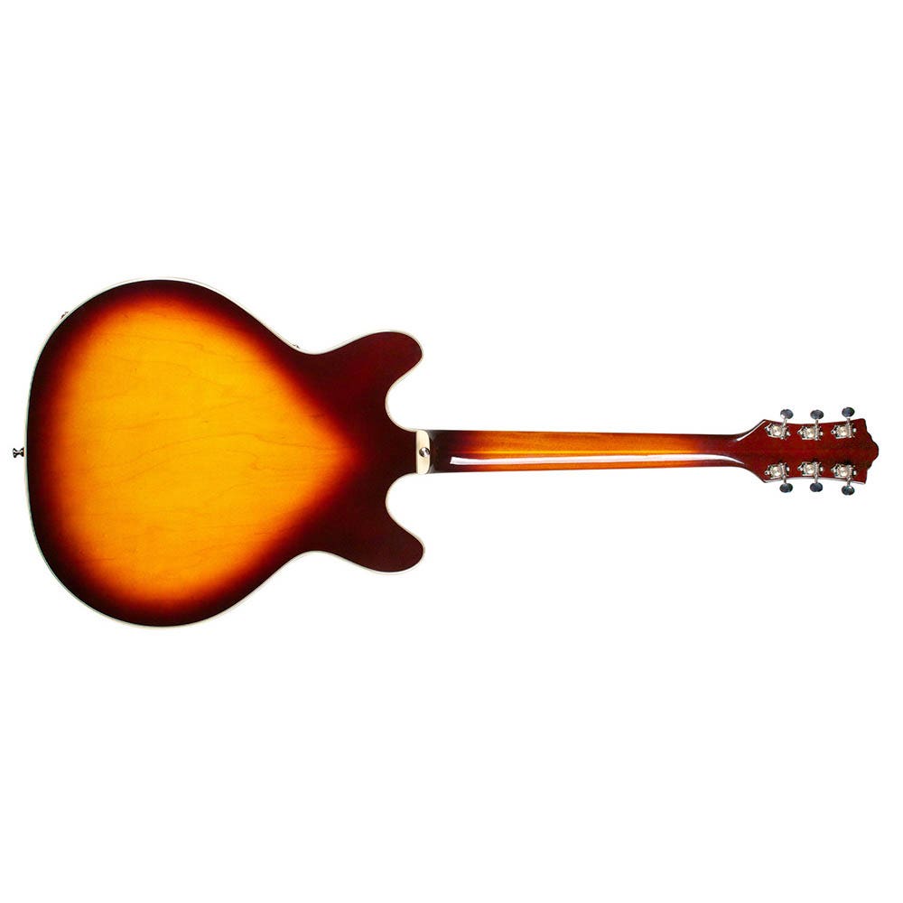 Guild Starfire IV ST Semi-Hollow Electric Guitar with Hard Case - Vintage Sunburst