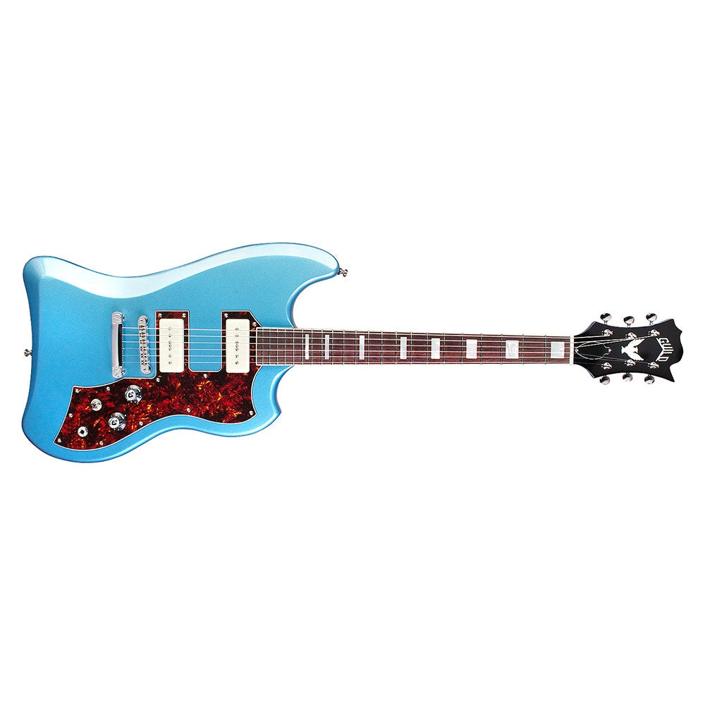 Guild T-Bird ST P-90 Electric Guitar, Rosewood Fingerboard, Gig Bag - Pelham Blue (Open Box)