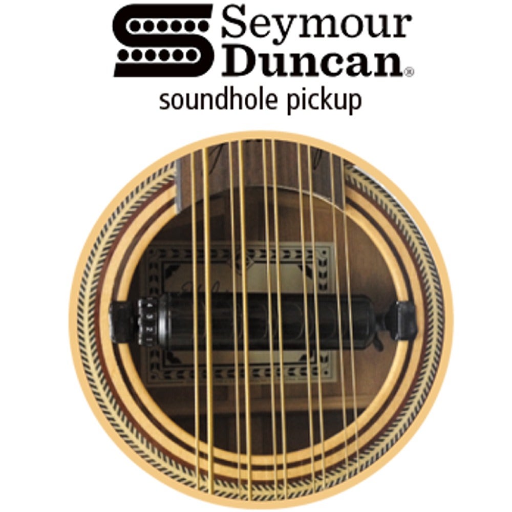 H. Jimenez LBQ1E El Estandar Acoustic-Electric Bajo Quinto Guitar with Padded Gig Bag