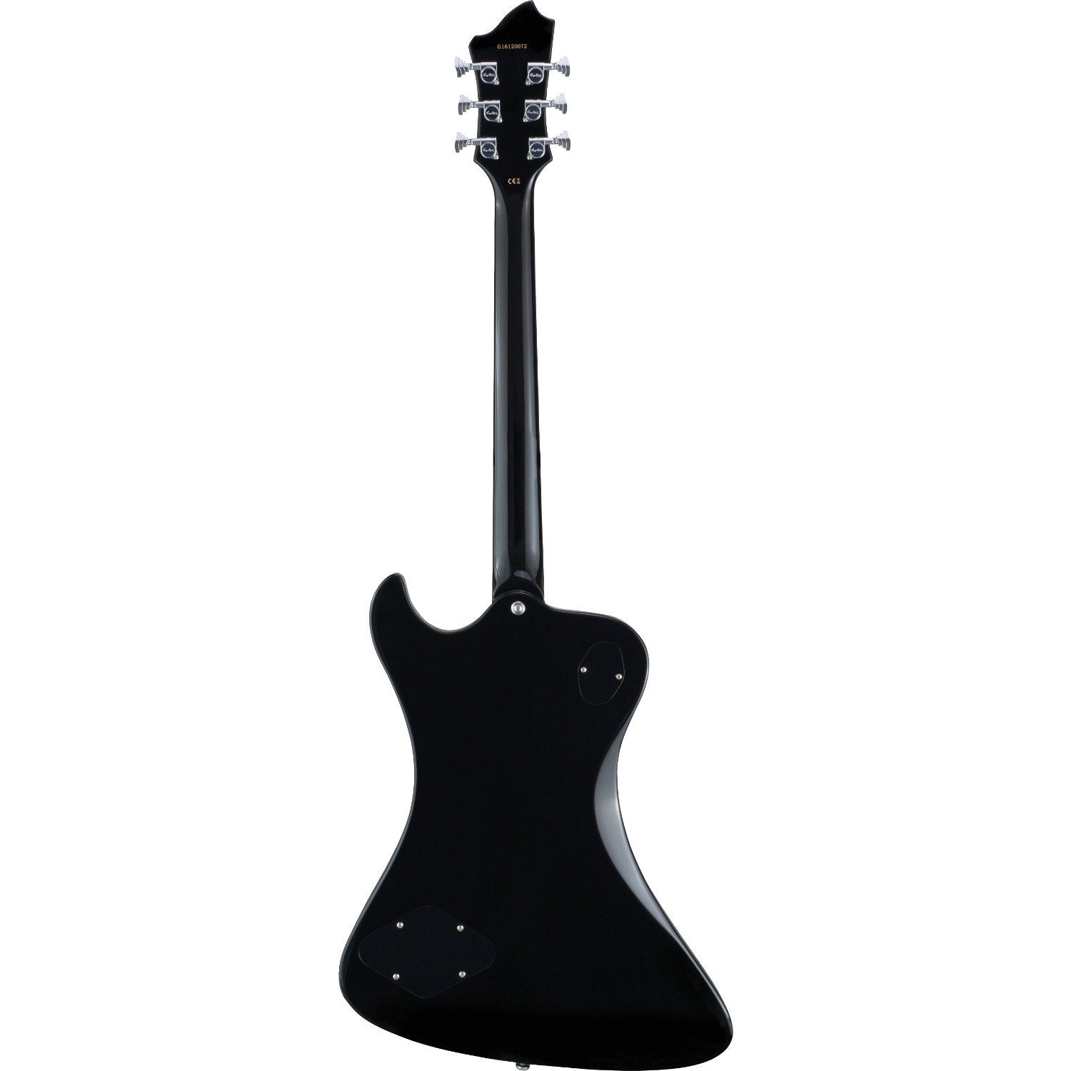 Hagstrom Fantomen Electric Guitar, All Mahogany Construction, Resinator Fingerboard - Black Gloss (Open Box)