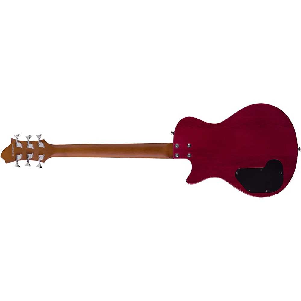 Hagstrom Ultra Swede ESN Electric Guitar - Wild Cherry Transparent