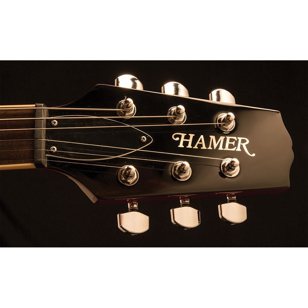 Hamer XT Monaco FT Electric Guitar, Rosewood Fingerboard - Cherry Sunburst