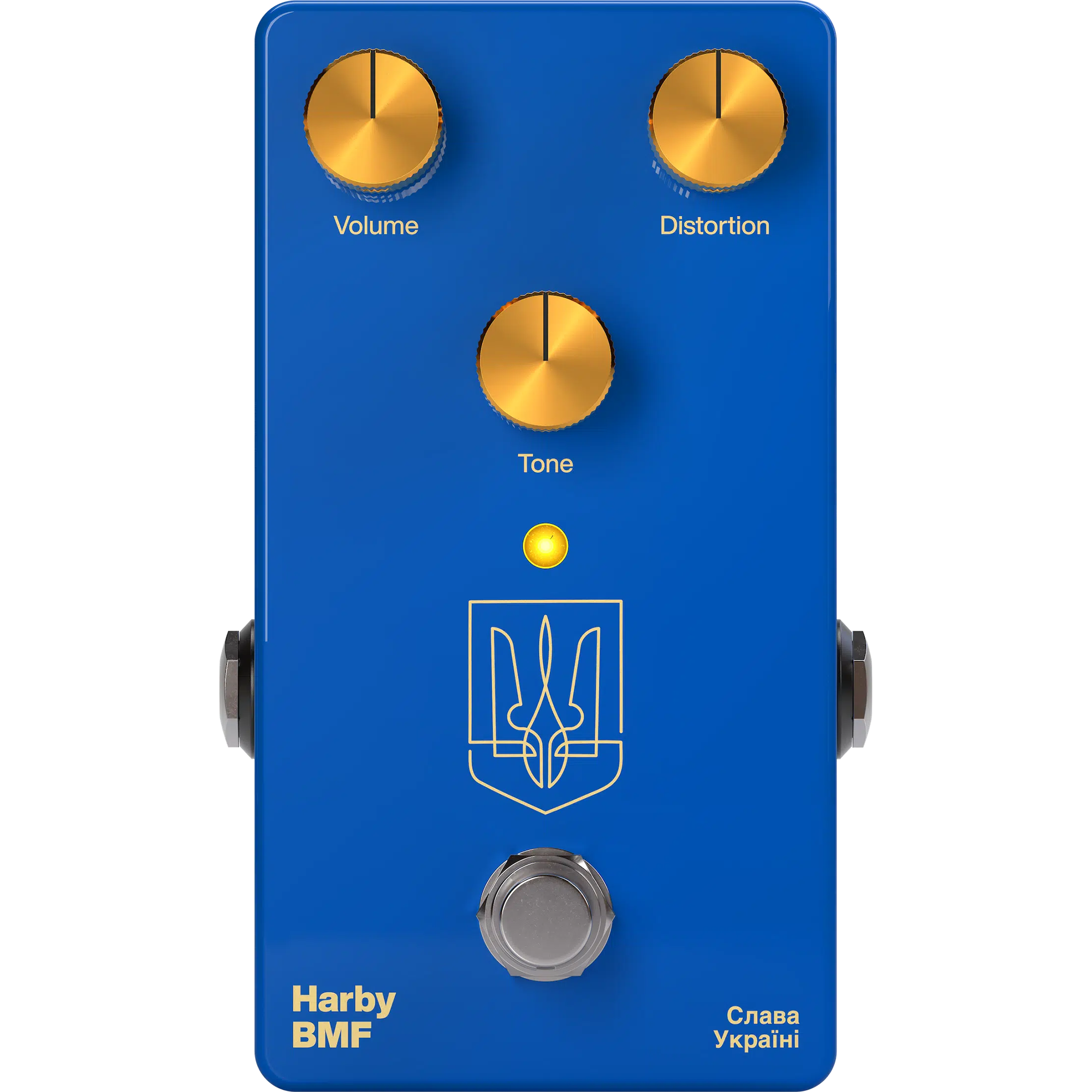 Harby Pedals BMF Distortion / Sustainer / Fuzz Guitar Effect Pedal