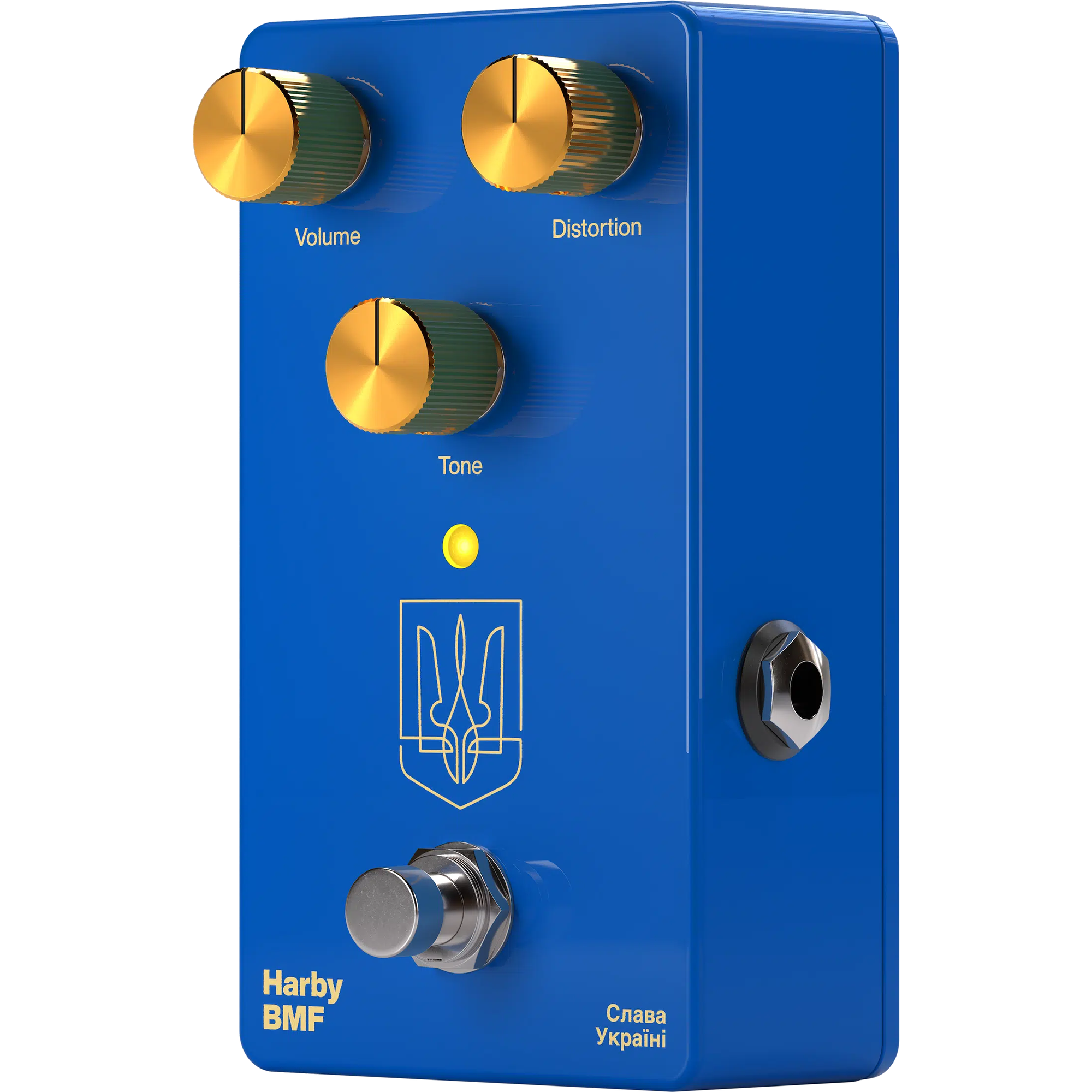 Harby Pedals BMF Distortion / Sustainer / Fuzz Guitar Effect Pedal
