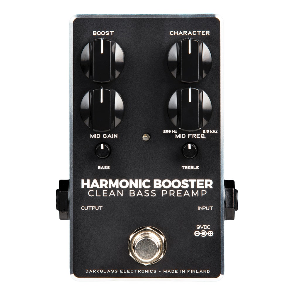 Darkglass Electronics Harmonic Boost Clean Preamp Bass Guitar Effects Pedal