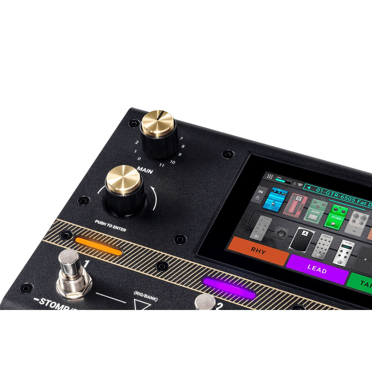 HeadRush FX Flex Prime Compact Guitar / Bass Amp Modeler & Multi-Effects Processor Pedal