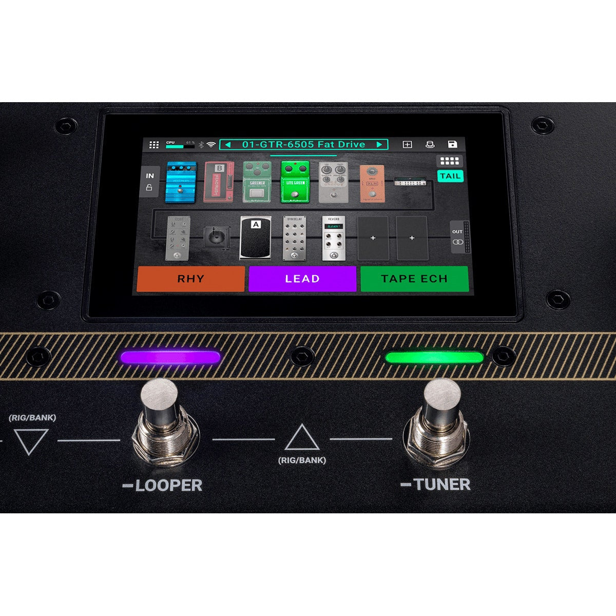 HeadRush FX Flex Prime Compact Guitar / Bass Amp Modeler & Multi-Effects Processor Pedal