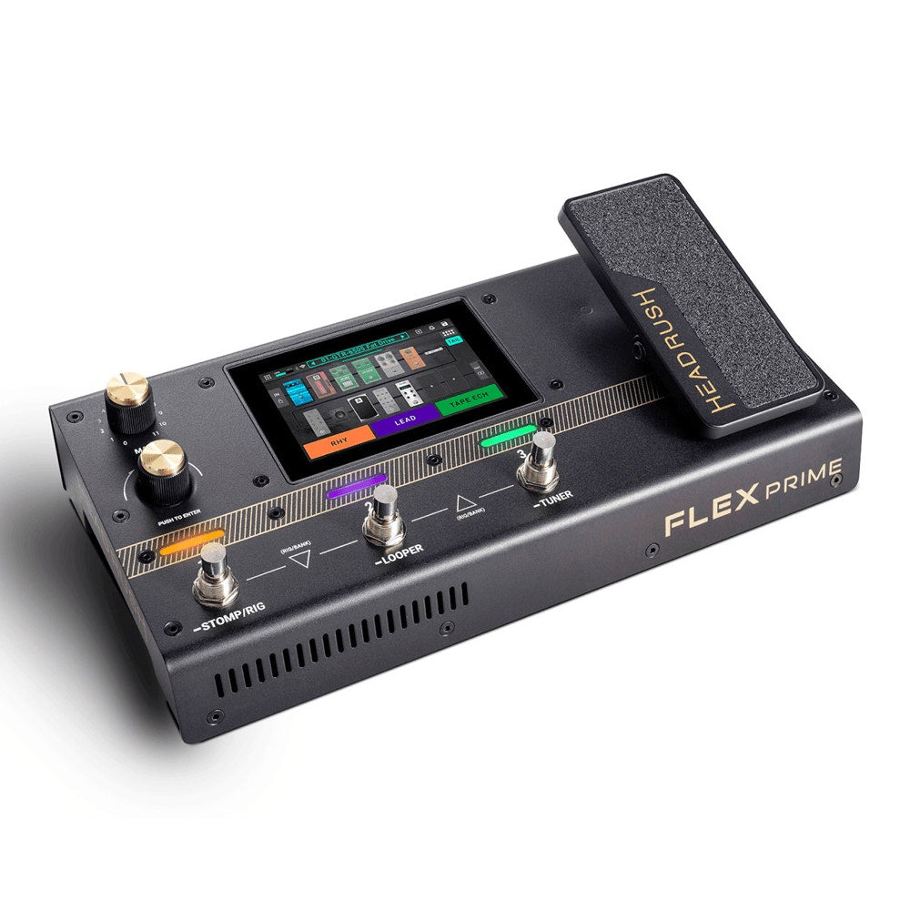 HeadRush FX Flex Prime Compact Guitar / Bass Amp Modeler & Multi-Effects Processor Pedal