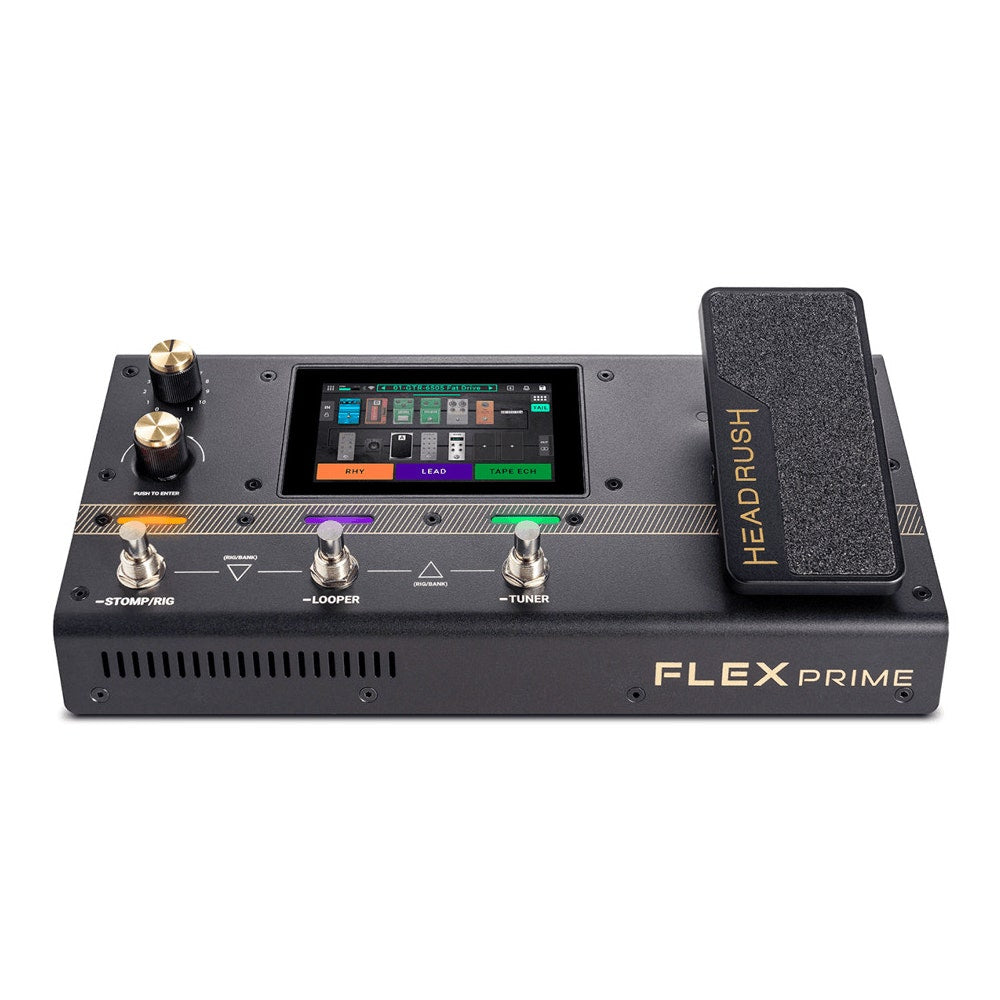 HeadRush FX Flex Prime Compact Guitar / Bass Amp Modeler & Multi-Effects Processor Pedal
