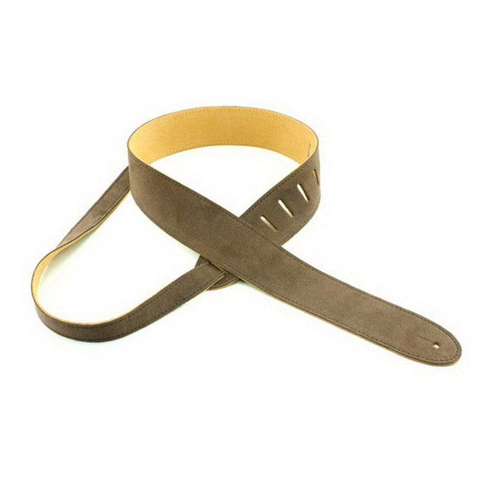 Henry Heller HCS2-BRN 2" Luxe Soft Capri Suede Guitar Strap - Brown