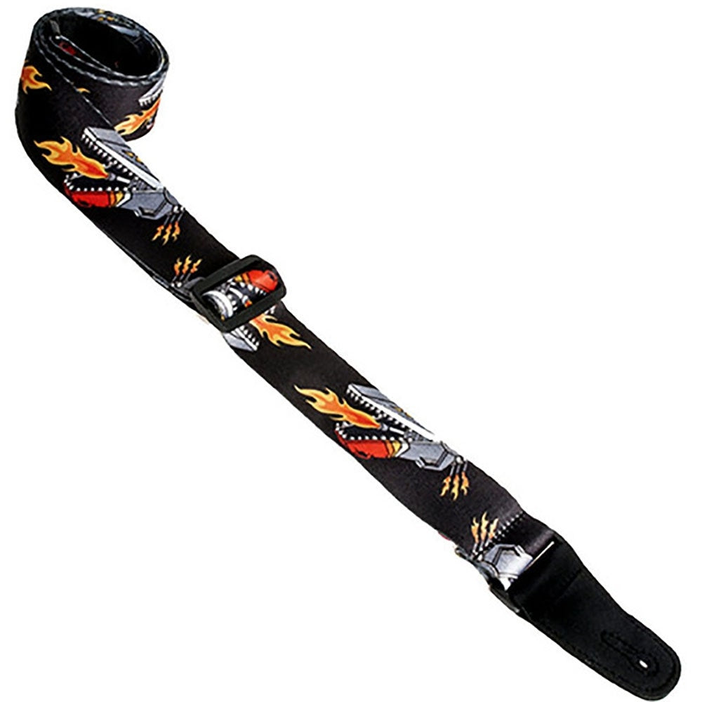 Henry Heller HSUB2-13 Toy Box Series Guitar Strap, T-Rex