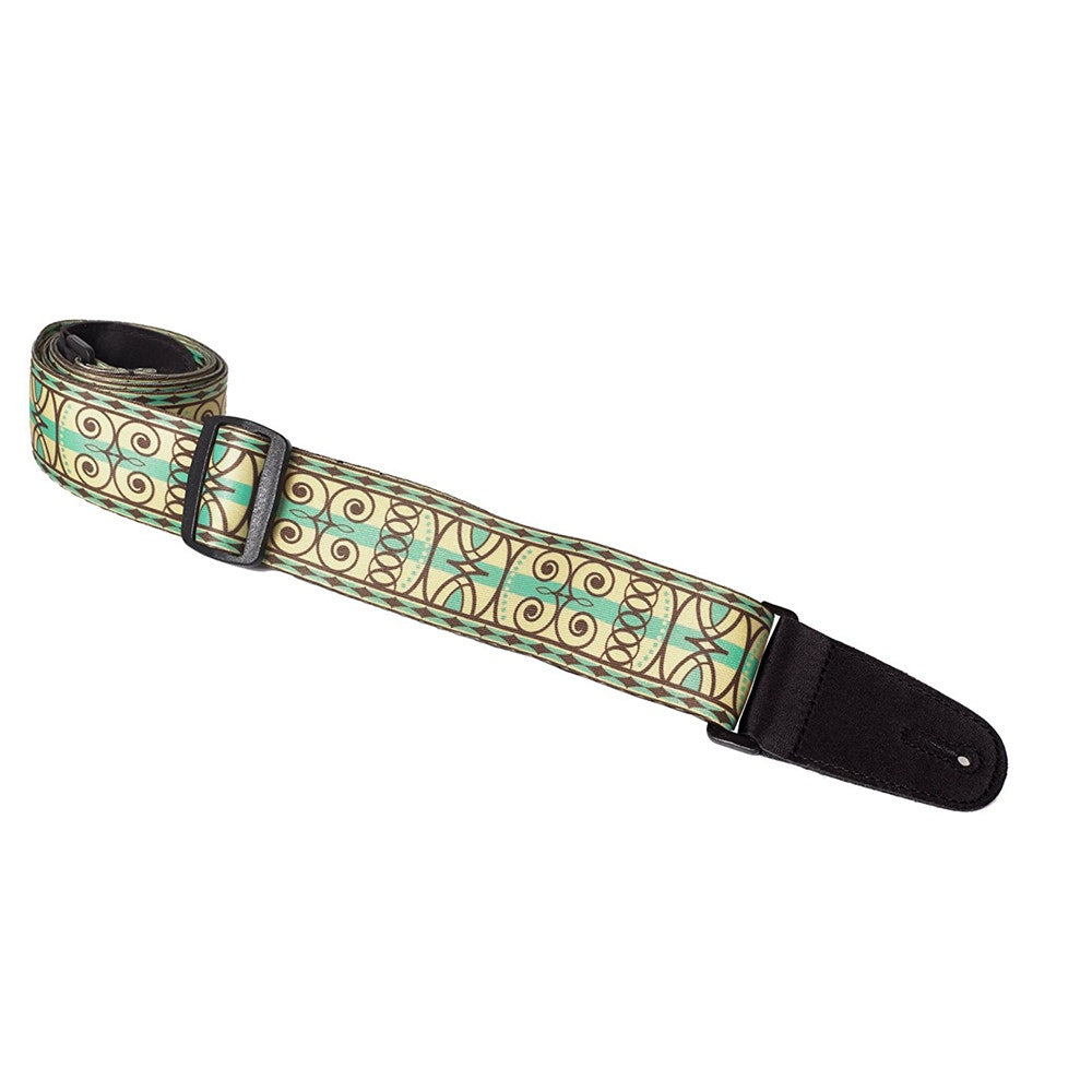 Henry Heller HSUB2-27 2" Sublimation Printed Polyester Guitar Strap - Multi Color Design