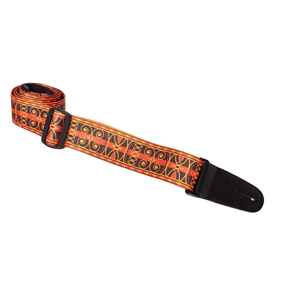 Henry Heller HSUB2-28 2" Sublimation Printed Polyester Guitar Strap - Multi Color Design