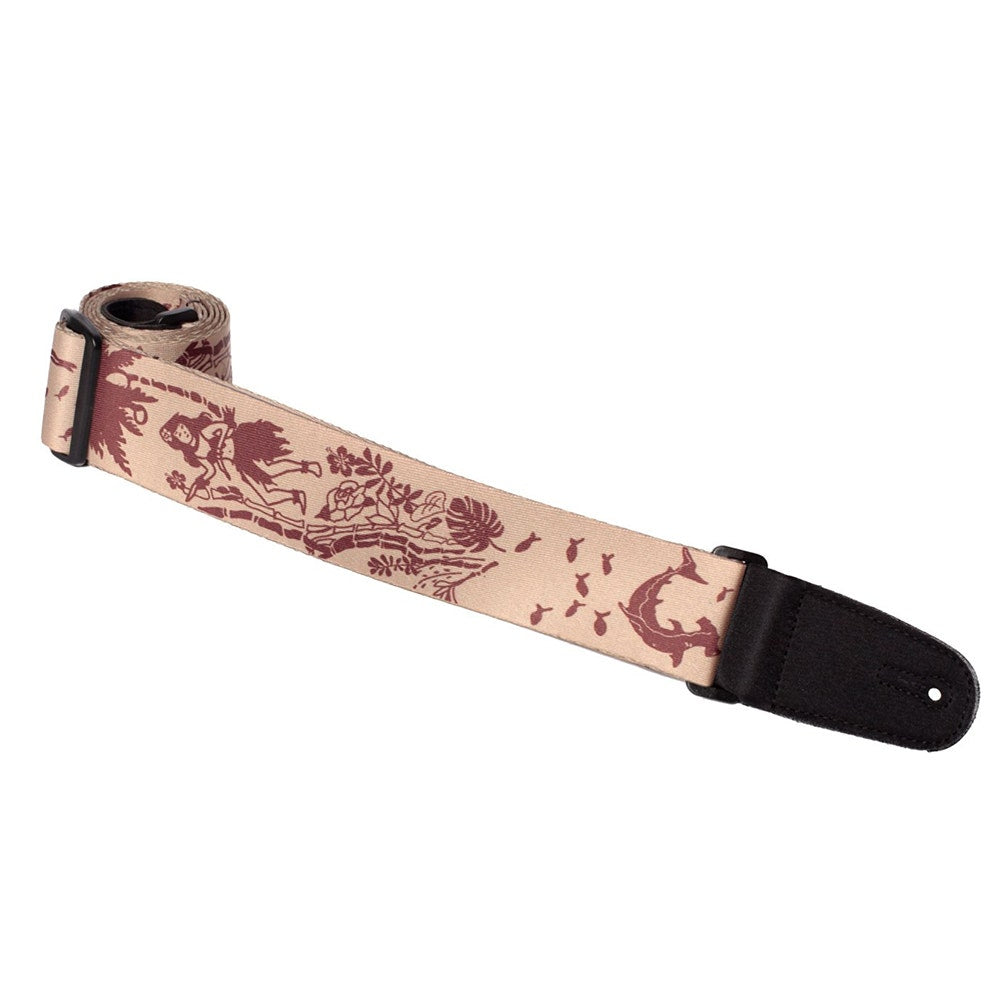 Henry Heller HSUB2-42 2" Sublimation Printed Polyester Guitar Strap - Multi Color Design