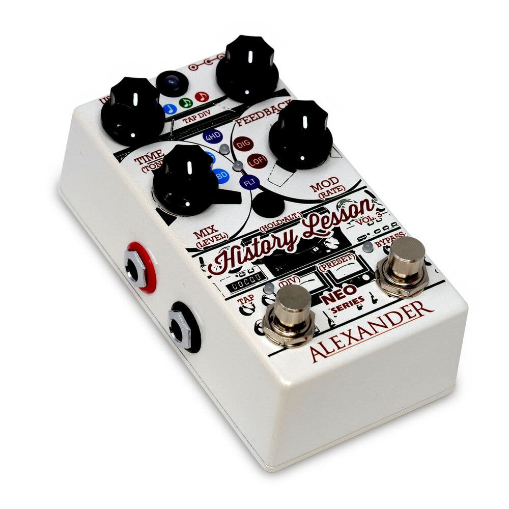 Alexander Pedals History Lesson Vol. 3 Delay Guitar Effects Pedal