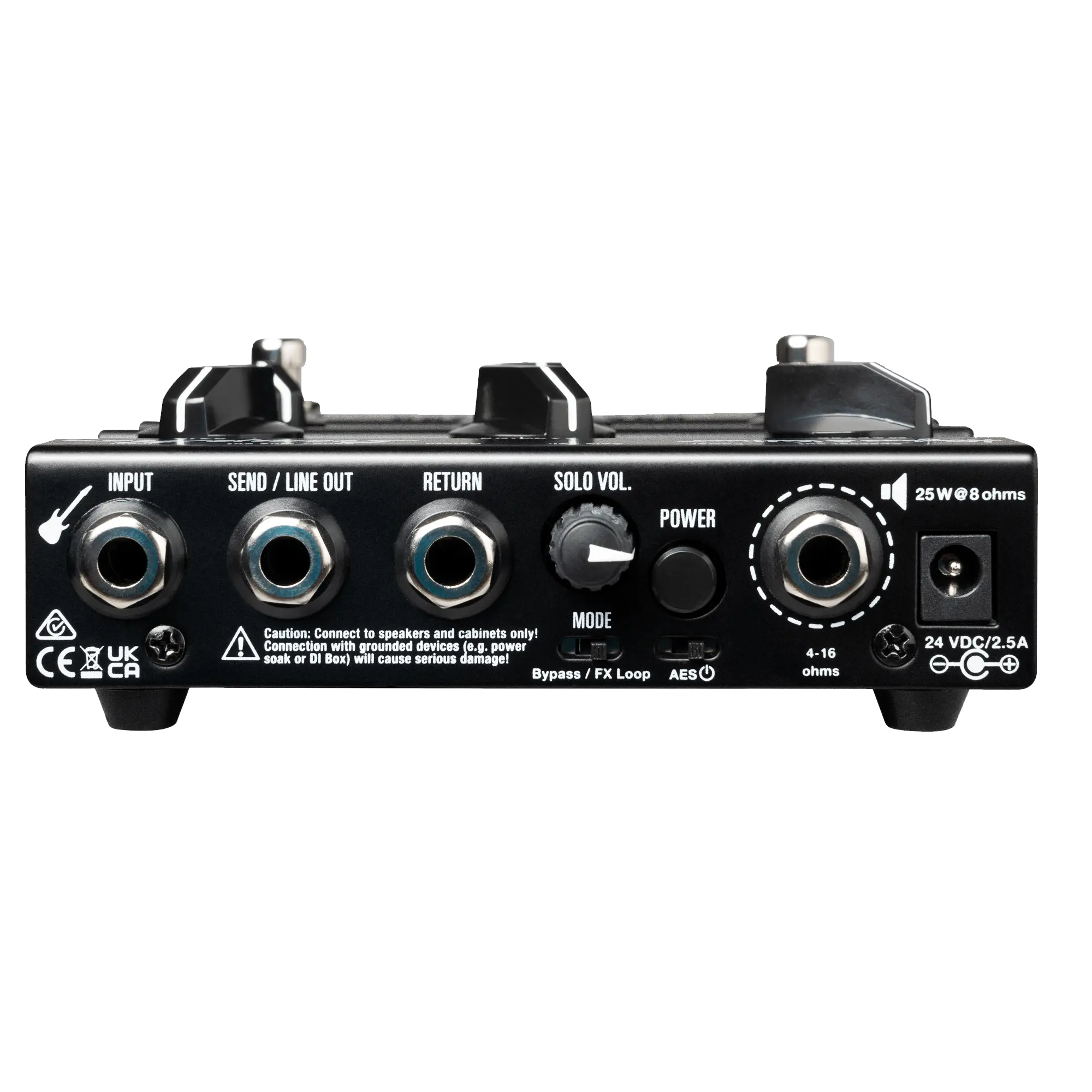 Hughes & Kettner StompMan 50-Watt Stompbox Guitar Amp Pedal with Effects Loop (B-STOCK)
