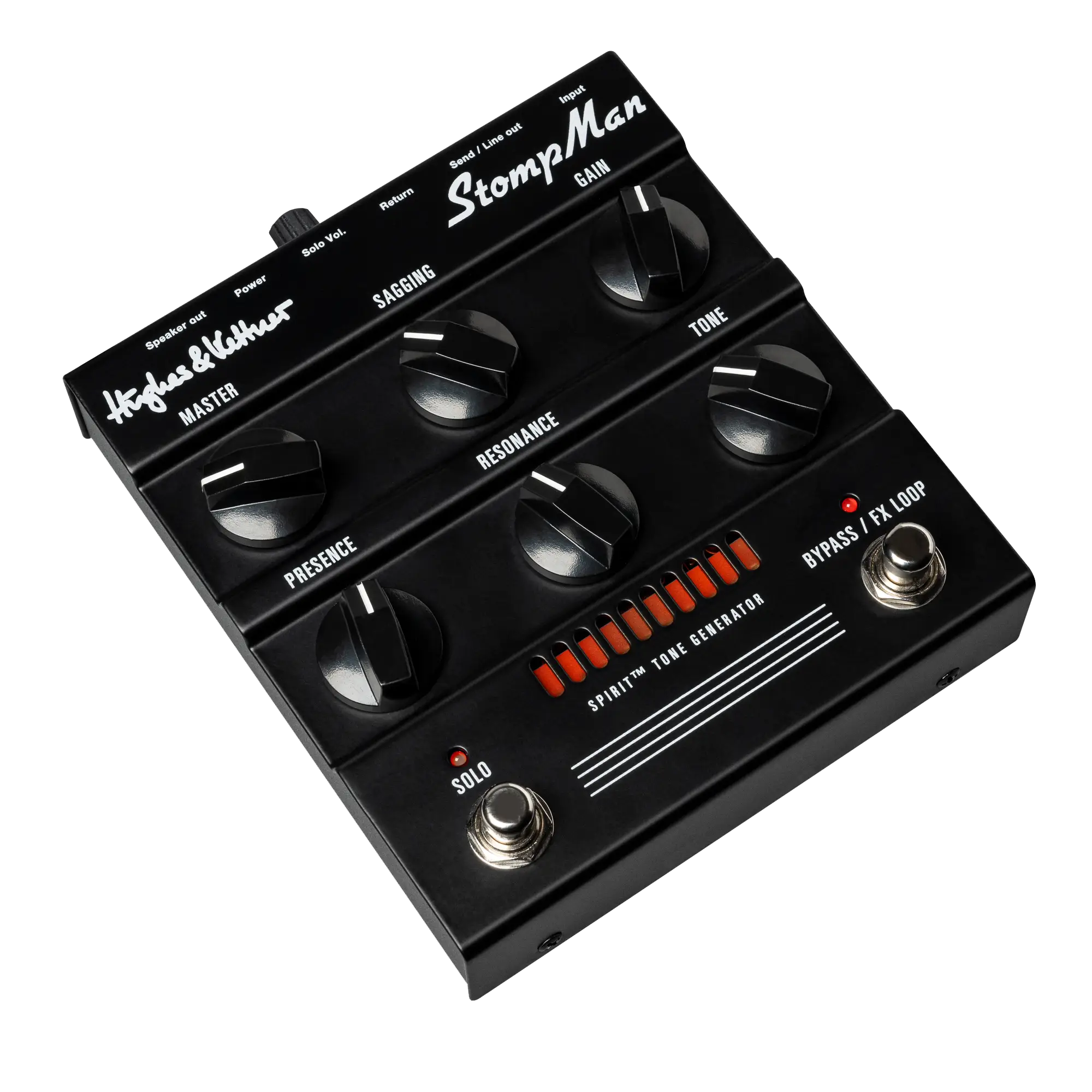 Hughes & Kettner StompMan 50-Watt Stompbox Guitar Amp Pedal with Effects Loop (B-STOCK)