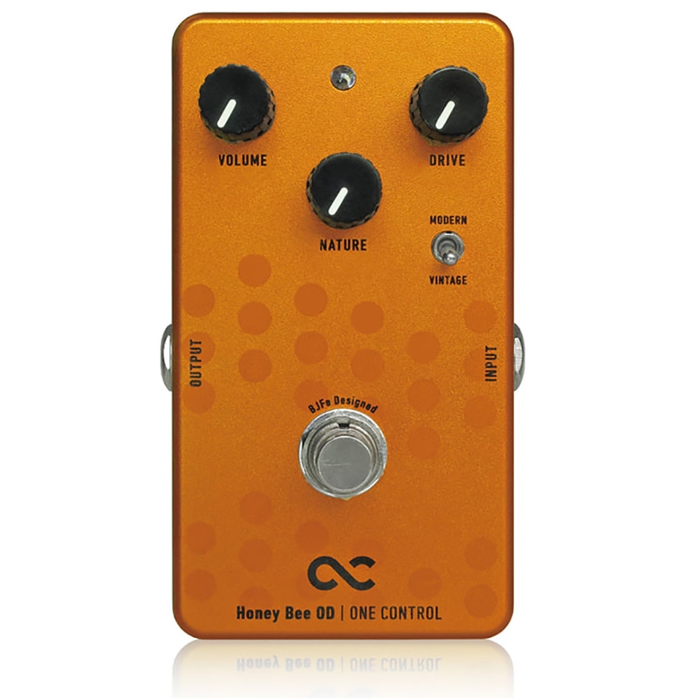 One Control Honey Bee Overdrive Guitar Effects Pedal
