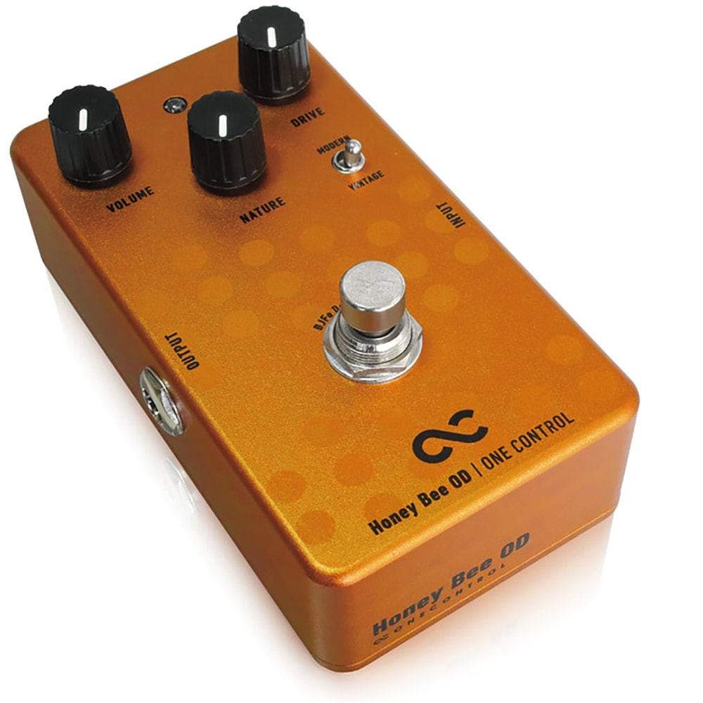 One Control Honey Bee Overdrive Guitar Effects Pedal