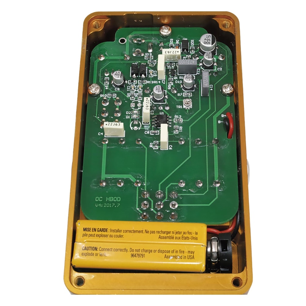 One Control Honey Bee Overdrive Guitar Effects Pedal