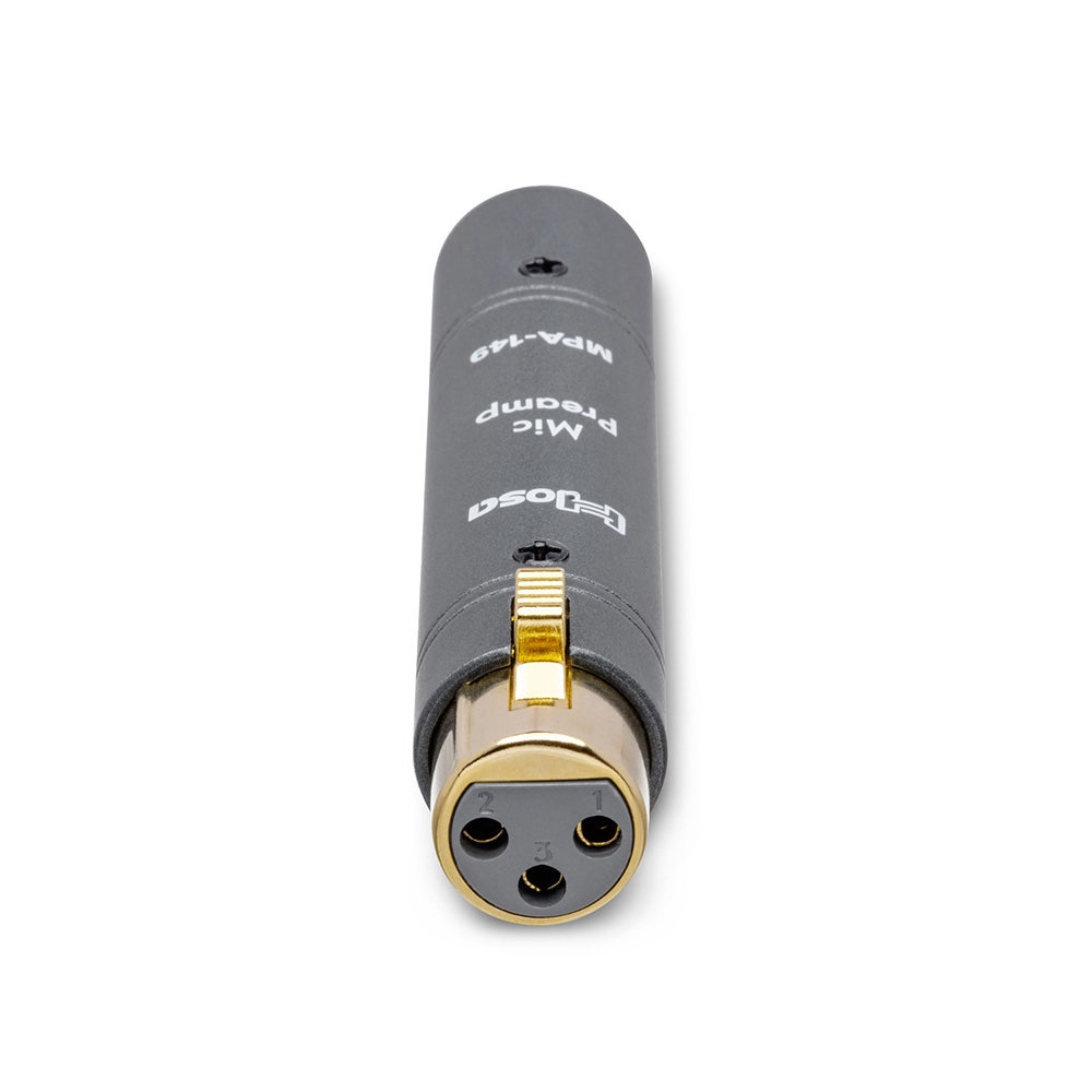 Hosa Tech MPA-149 26dB In-Line Phantom Powered XLR Preamp Booster