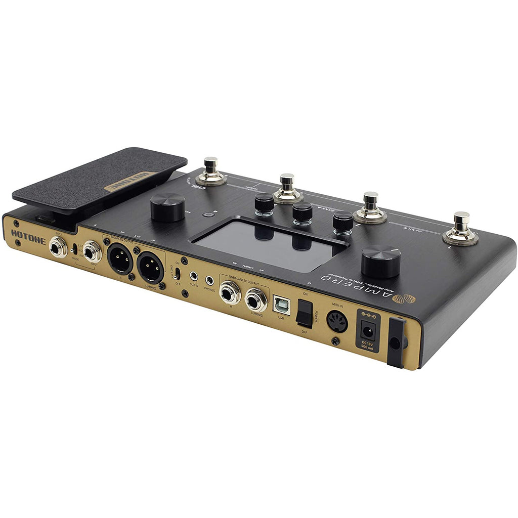 Hotone Ampero Guitar Effects Pedalboard Modeler & Interface w/ Built-In Touchscreen
