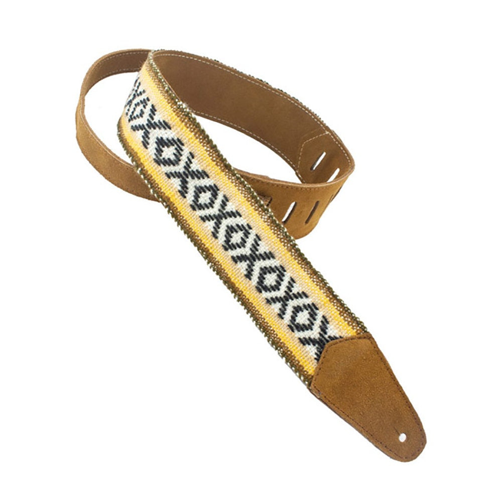 Henry Heller HPCWD-TAN 2'' Fashion Cotton Series Guitar Strap, Tan