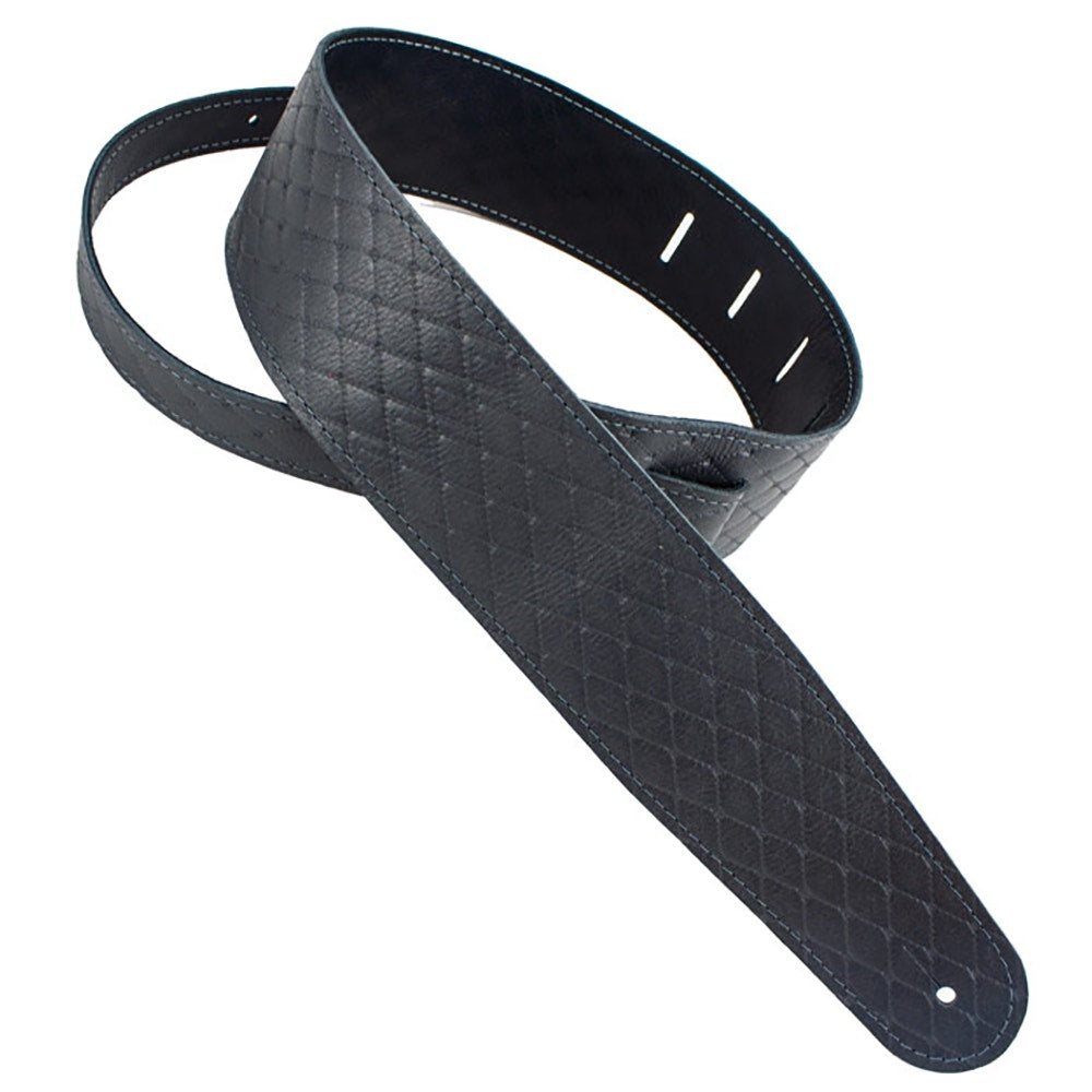 Henry Heller HQL-GRY Quilted Garment Leather Strap