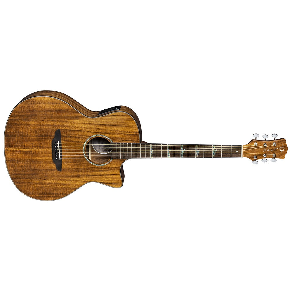Luna Guitars High Tide KOA Grand Concert CE Acoustic Electric Guitar