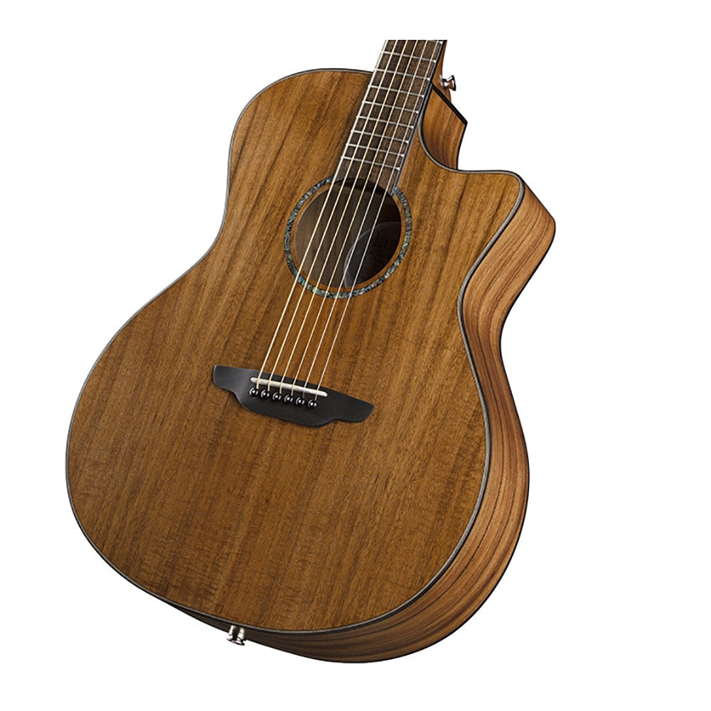 Luna Guitars High Tide KOA Grand Concert CE Acoustic Electric Guitar