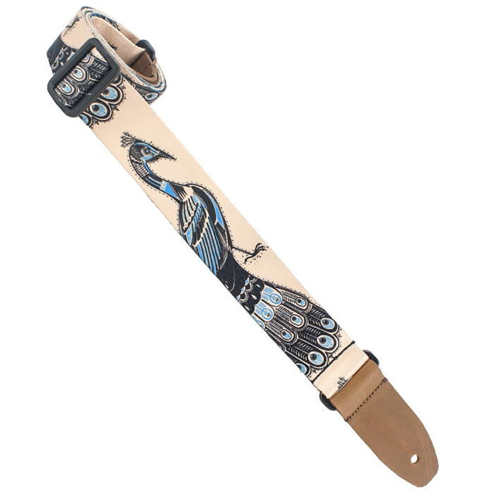 Henry Heller HUKE-01 1.5'' Ukulele Strap with Sublimation Waves Design
