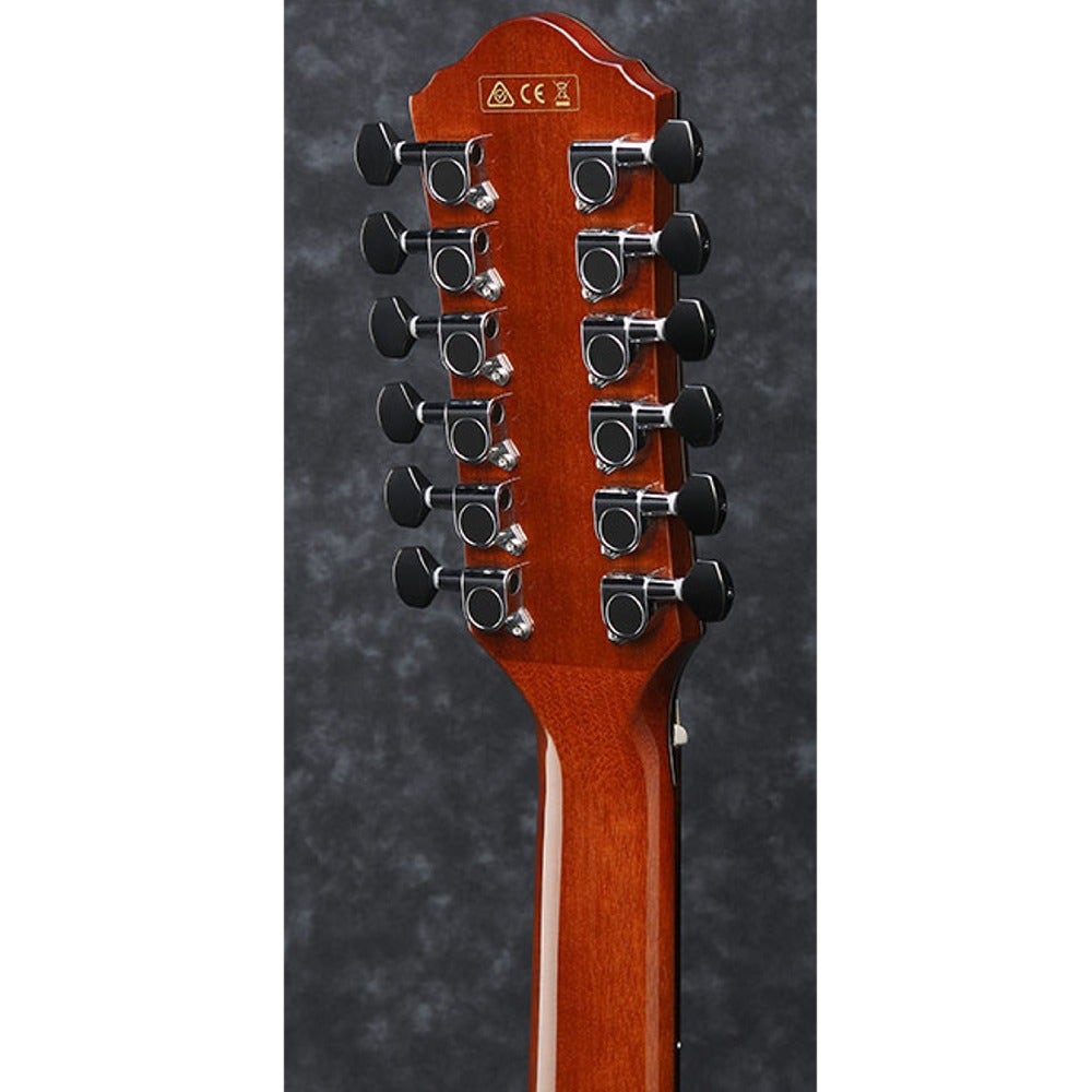 Ibanez AEW2212CD NT Exotic Wood 12-String Acoustic-Electric Guitar - Natural (B-STOCK)