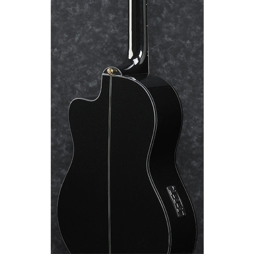 Ibanez GA35CE BKN Cutaway Classical Acoustic-Electric Guitar - Black Night (B-STOCK)