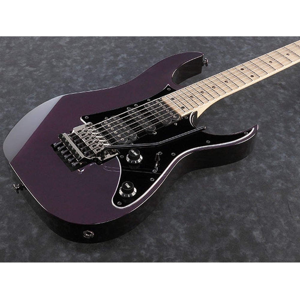 Ibanez RG655M SPM Prestige RG Series Electric Guitar Subterranean Purple Metallic Finish with Hard Case (B-Stock)