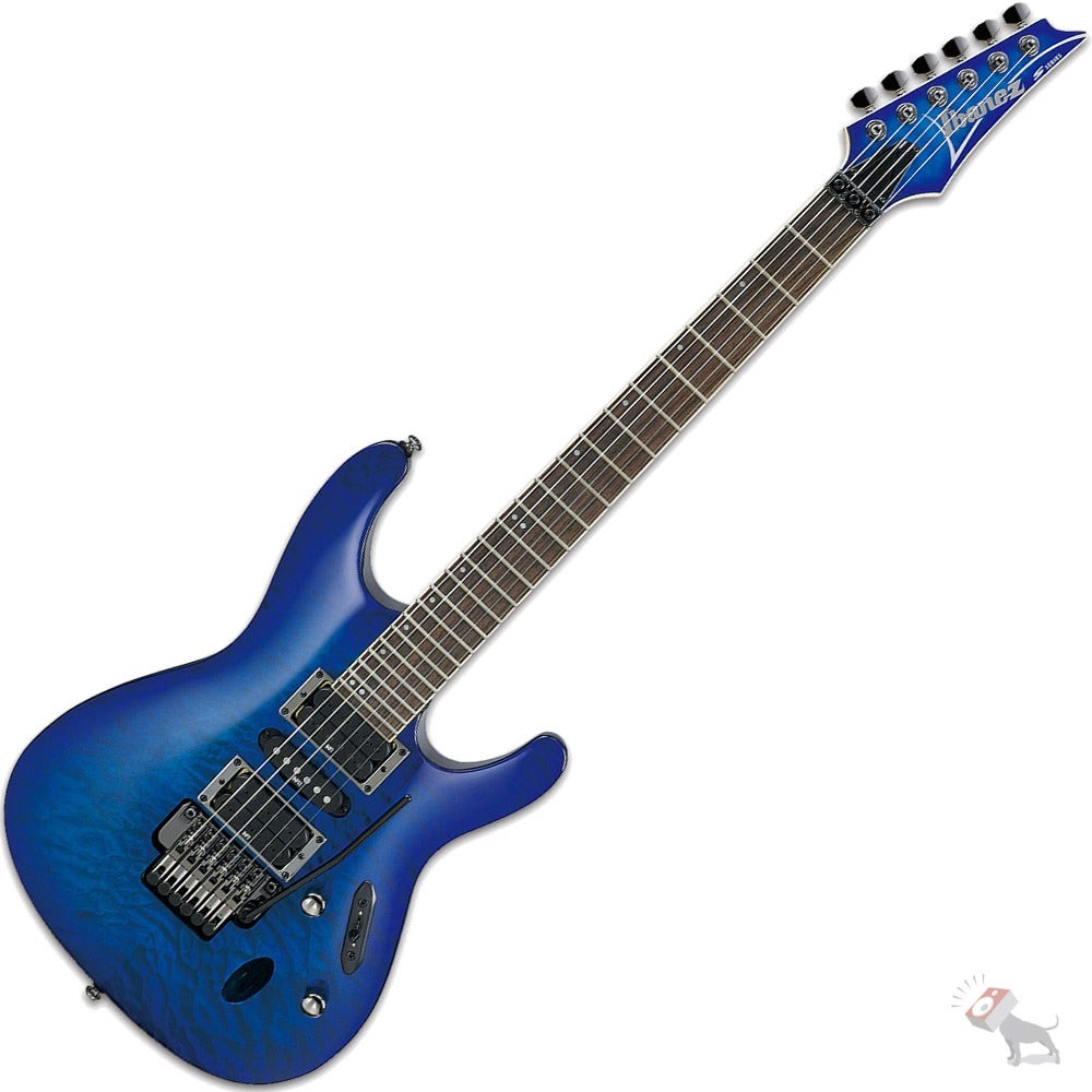 Ibanez S670QM SPB S Series Electric Guitar Sapphire Blue Finish