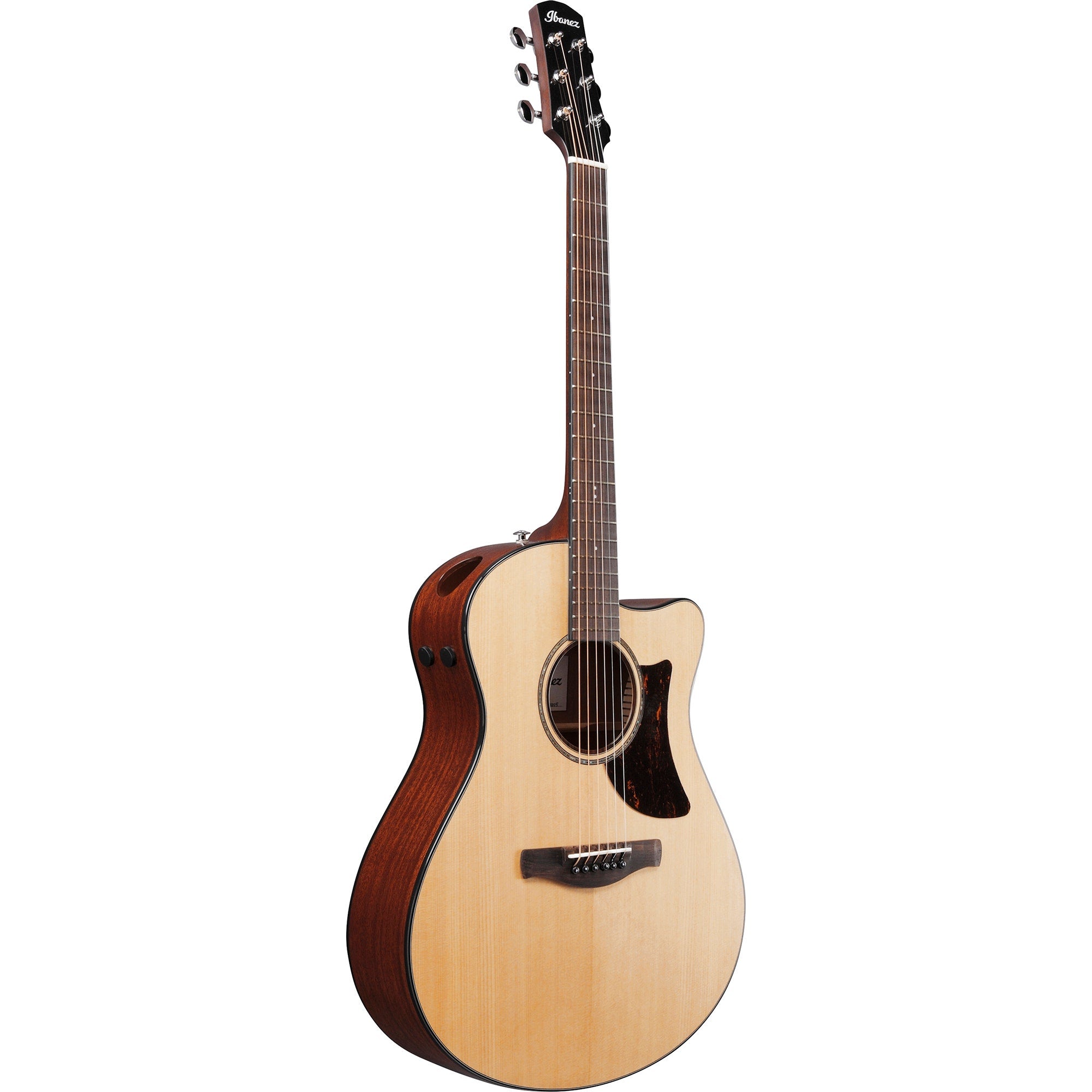 Ibanez AAM300CE Advanced Auditorium Acoustic-Electric Guitar, Rosewood Fretboard, Natural High Gloss