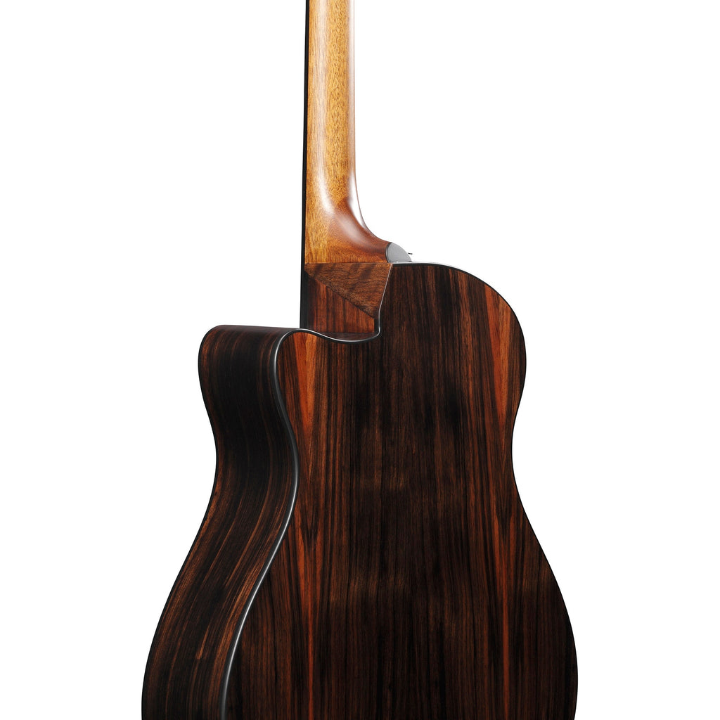 Ibanez AAM70CE Advanced Auditorium Cutaway Acoustic-Electric Guitar, Transparent Charcoal Burst