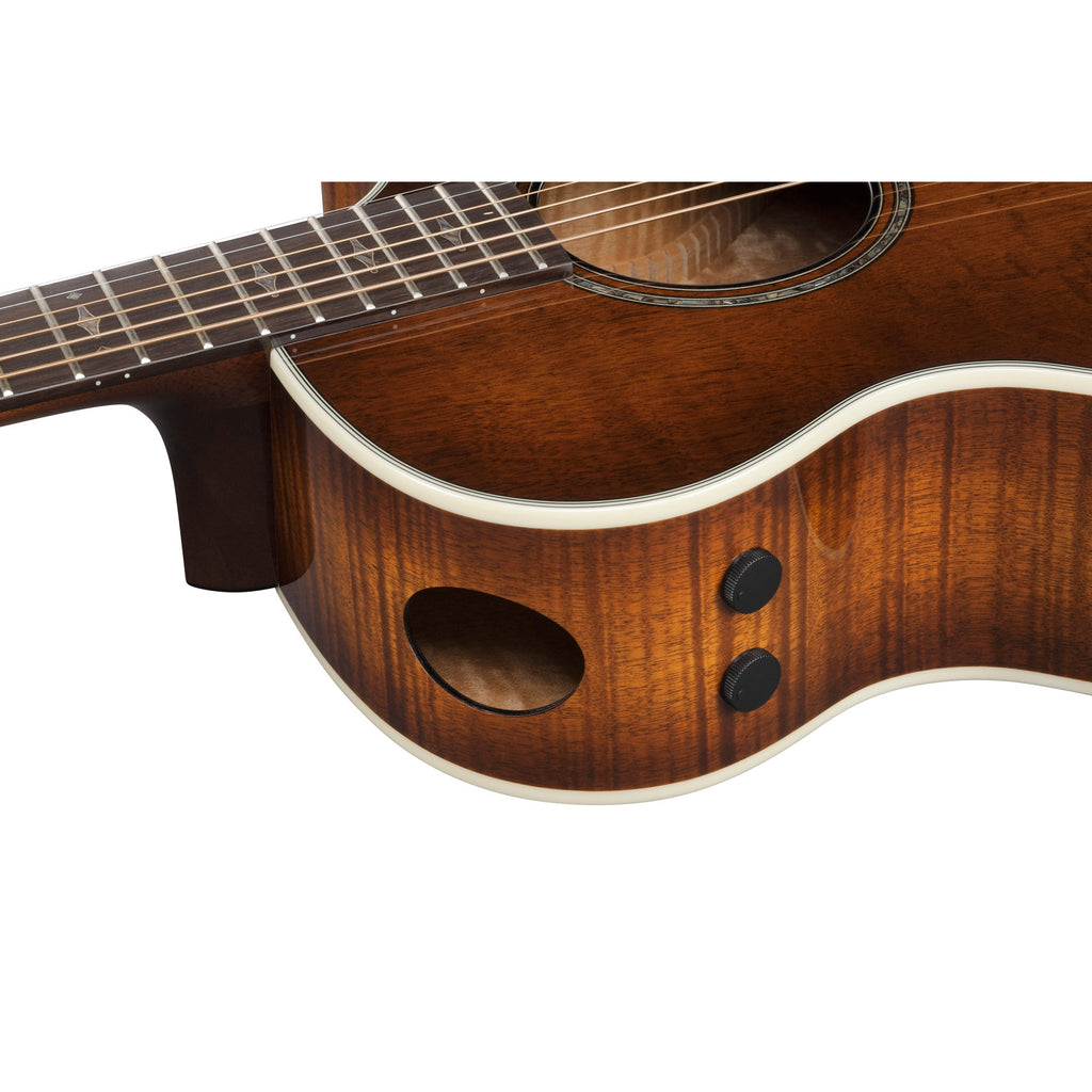 Ibanez AE340FMH AE Acoustic-Electric Guitar, Solid Flamed Okoume Top, Mahogany Sunburst High Gloss