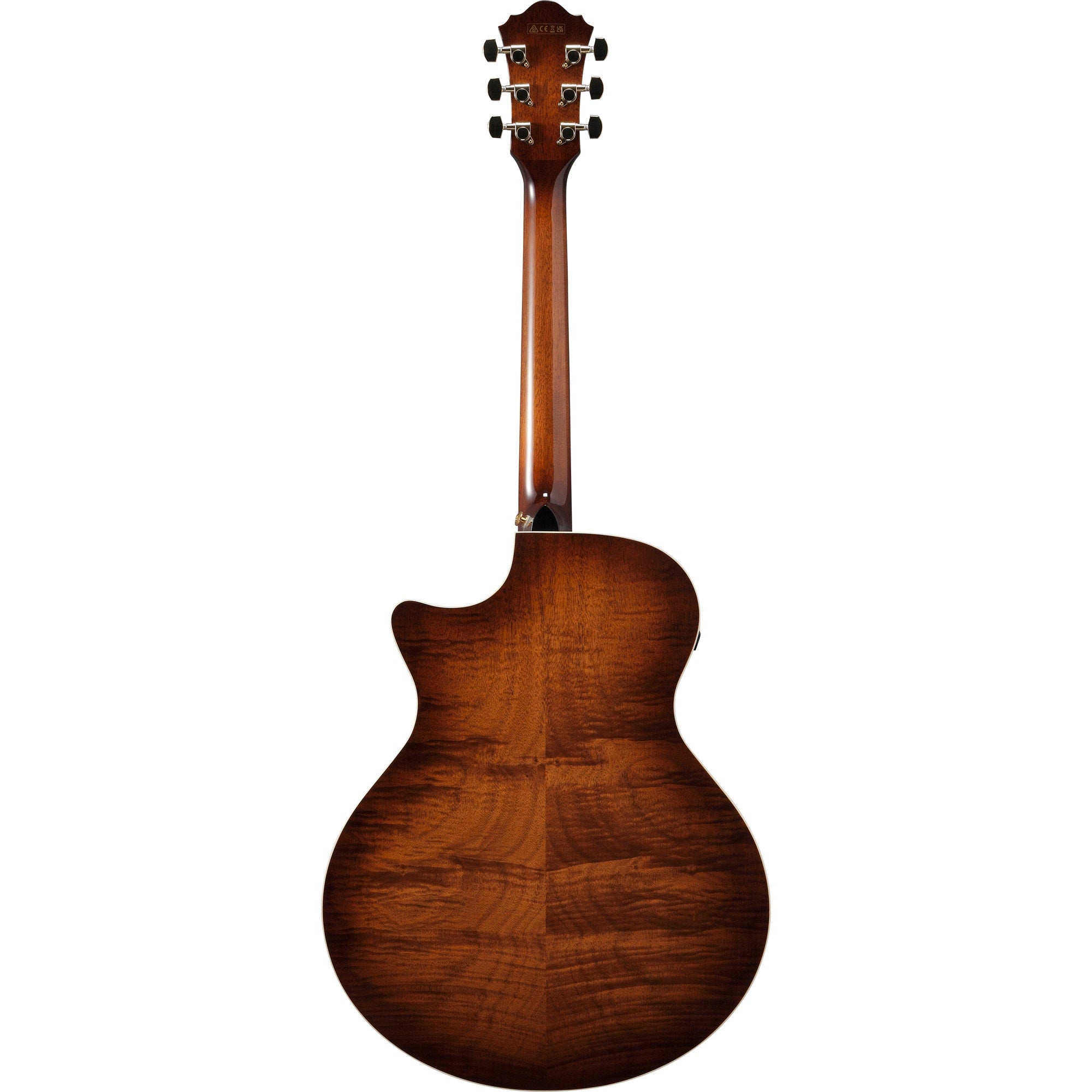 Ibanez AE340FMH AE Acoustic-Electric Guitar, Solid Flamed Okoume Top, Mahogany Sunburst High Gloss