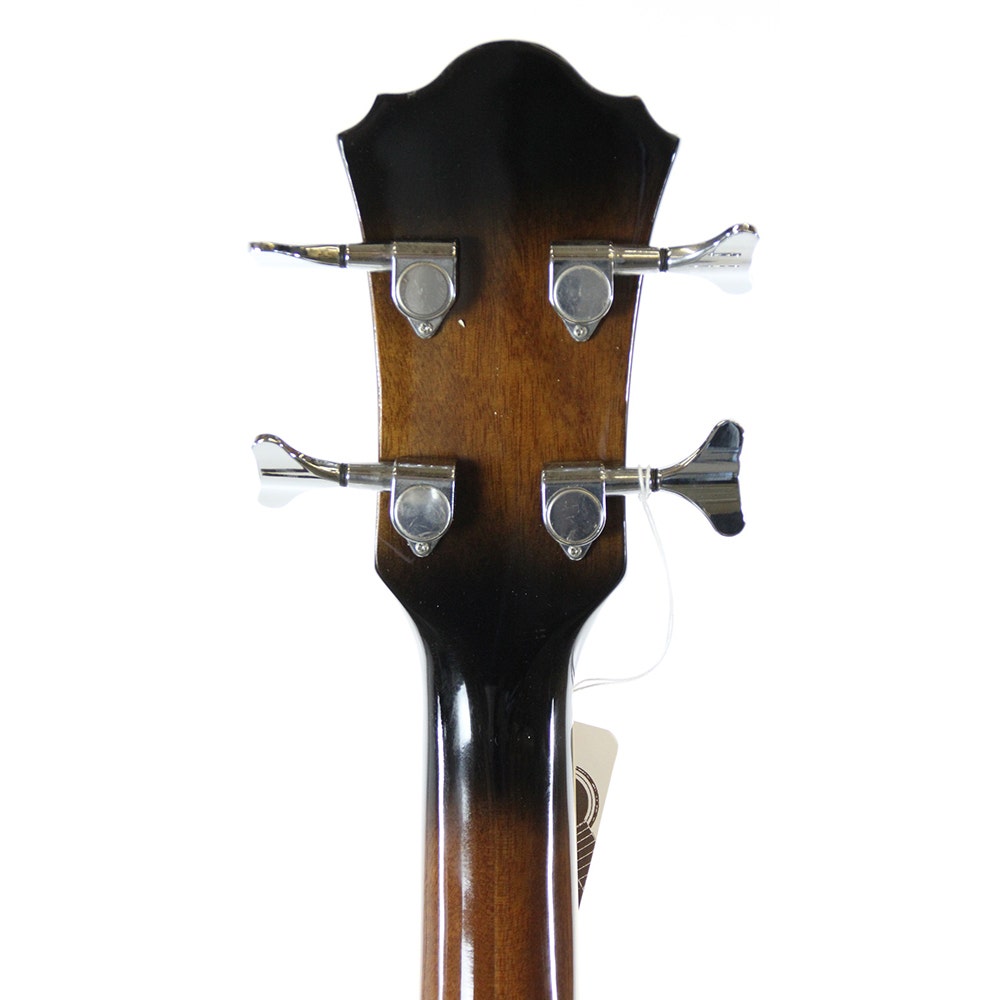 Ibanez AEB10E Acoustic-Electric Bass Guitar in Dark Violin Sunburst High Gloss Finish (B-Stock)
