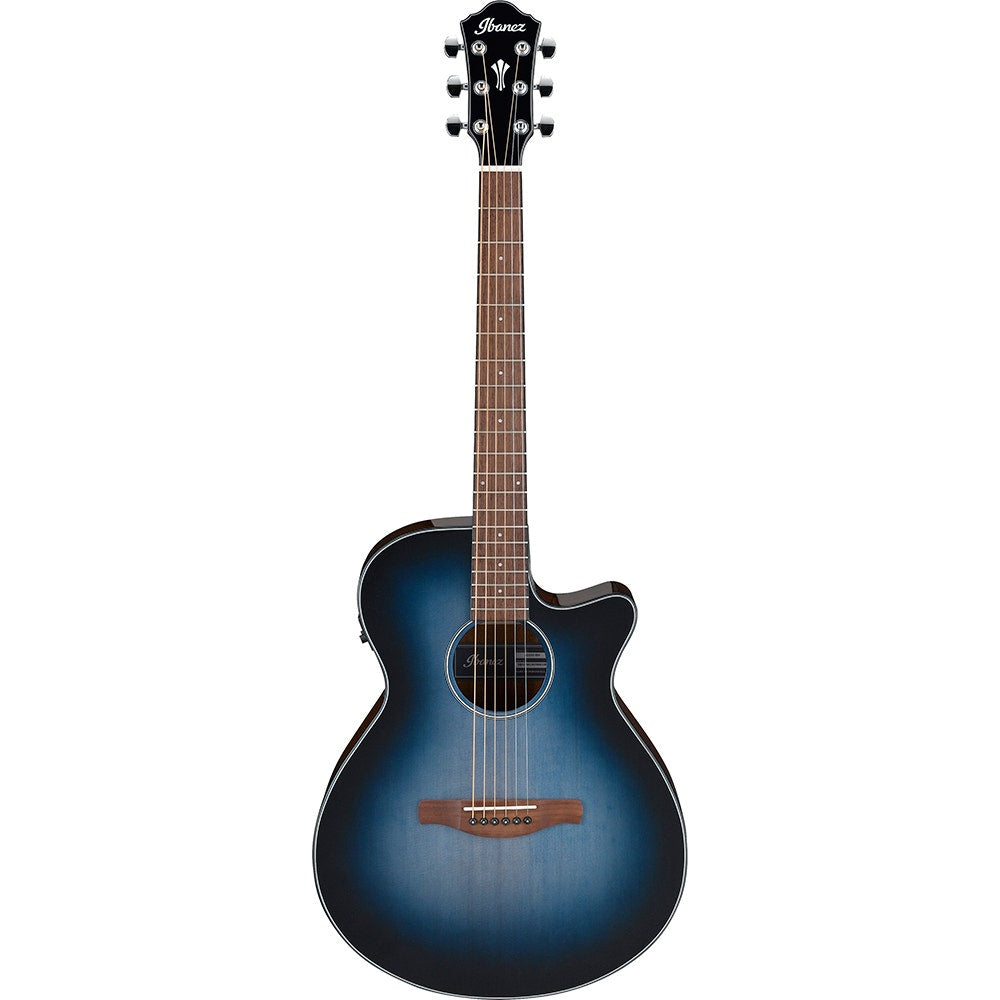 Ibanez AEG50IBH Acoustic Electric Guitar, Indigo Blue Burst High Gloss