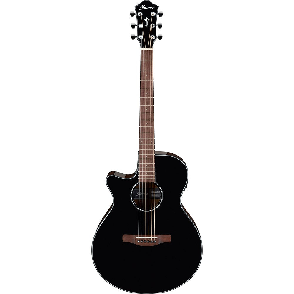 Ibanez AEG50LBKH Acoustic Electric Guitar, Black High Gloss