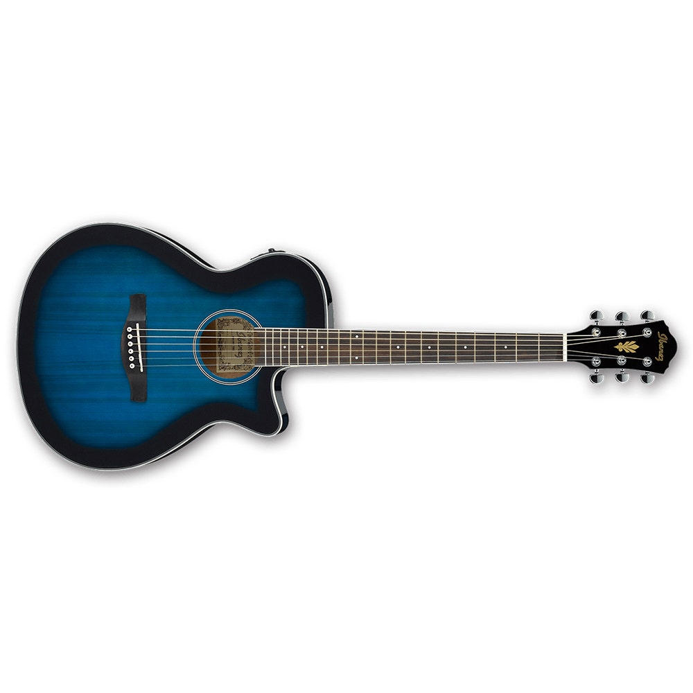 Ibanez AEG8E TBS Acoustic-Electric Guitar - Transparent Blue Sunburst (B-STOCK)
