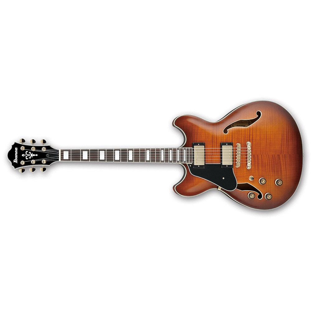 Ibanez AS93L VLS Artcore Expressionist Left-Handed Semi-Hollowbody Electric Guitar - Violin Sunburst (B-STOCK)