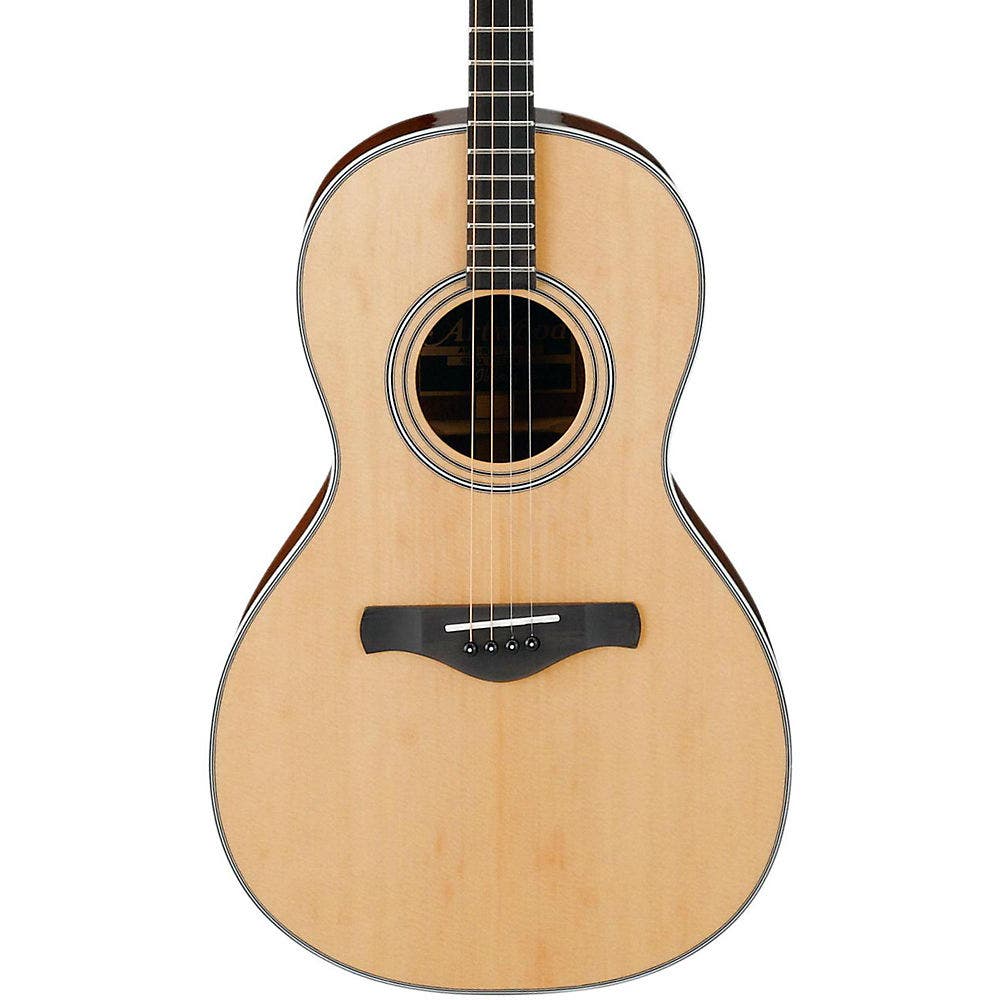 Ibanez AVT1 Artwood Vintage Parlor Body Tenor Natural Gloss Acoustic Guitar (B-Stock)