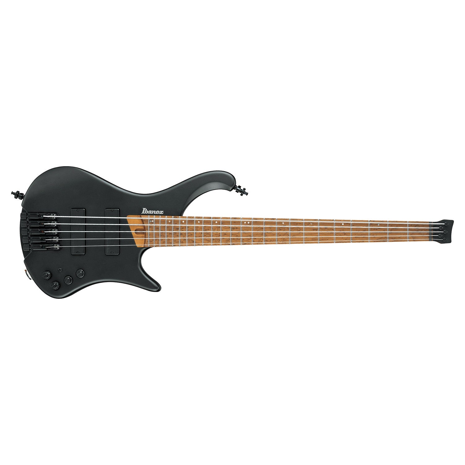 Ibanez EHB1005BKF EHB Ergo Headless 5-String Bass Guitar, Black Flat (B-STOCK)